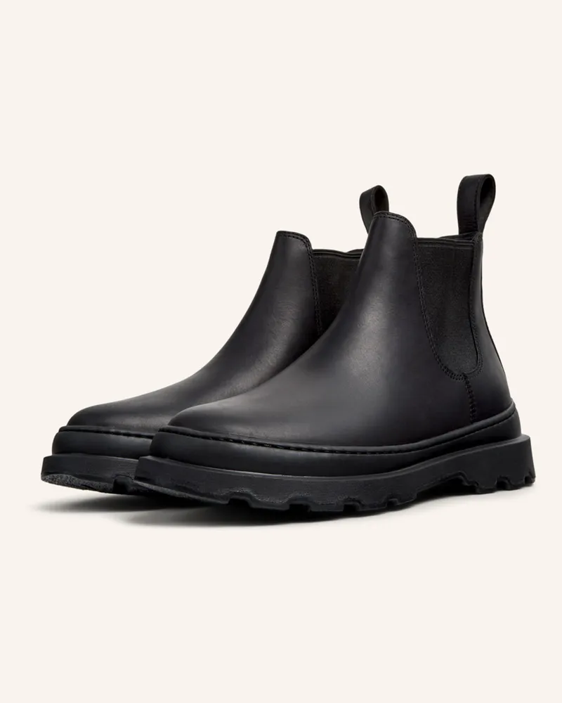 Camper Stiefeletten Brutus+ schwarz Schwarz