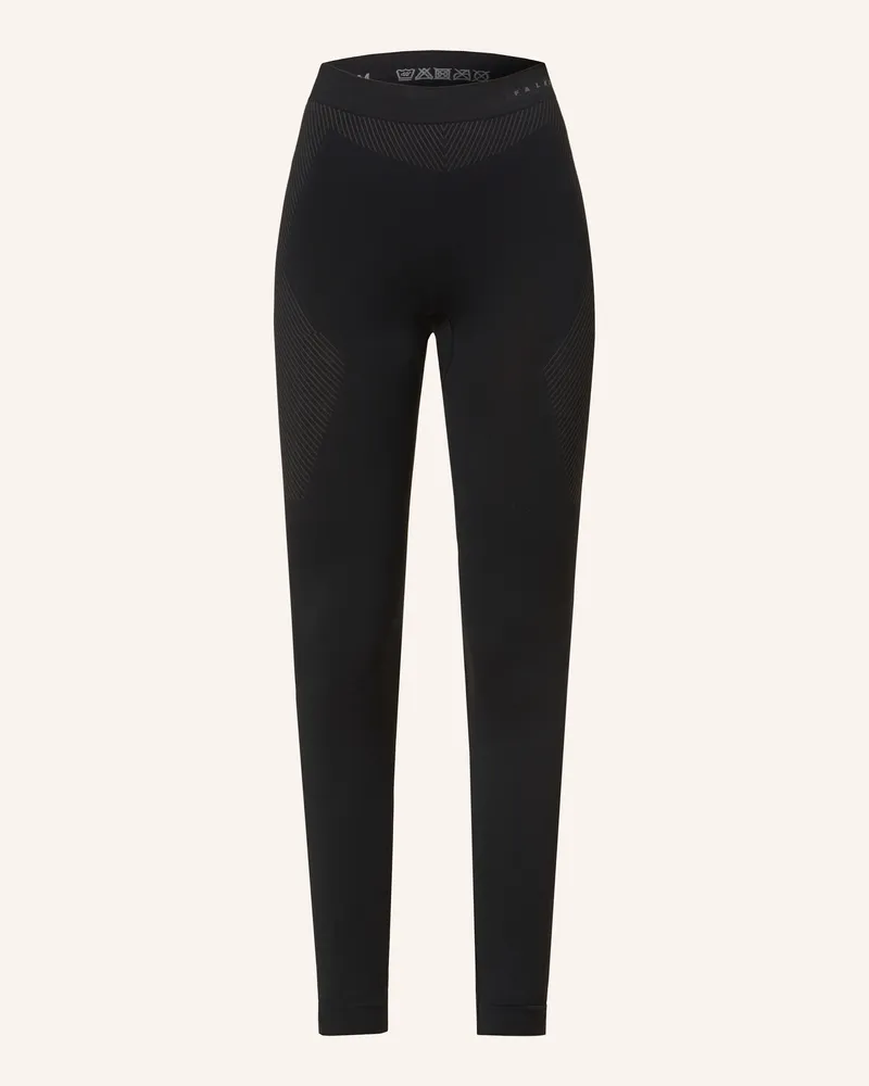 Falke Funktionswäsche-Hose WARM Schwarz