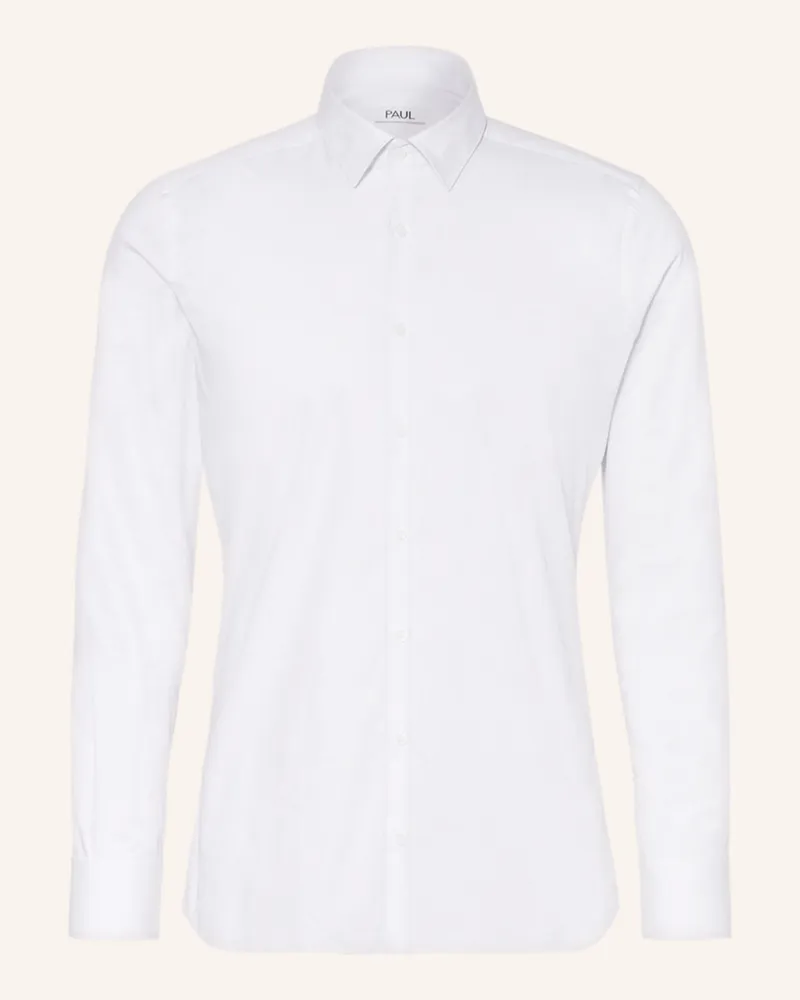 paul Hemd Slim Fit weiss 77988