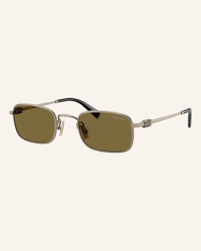 Miu Miu Sonnenbrille Mu a53s gold Gold