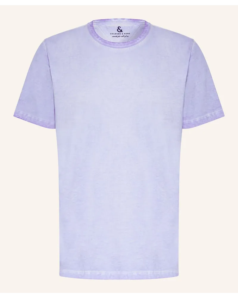 colours & sons T-Shirt Blau