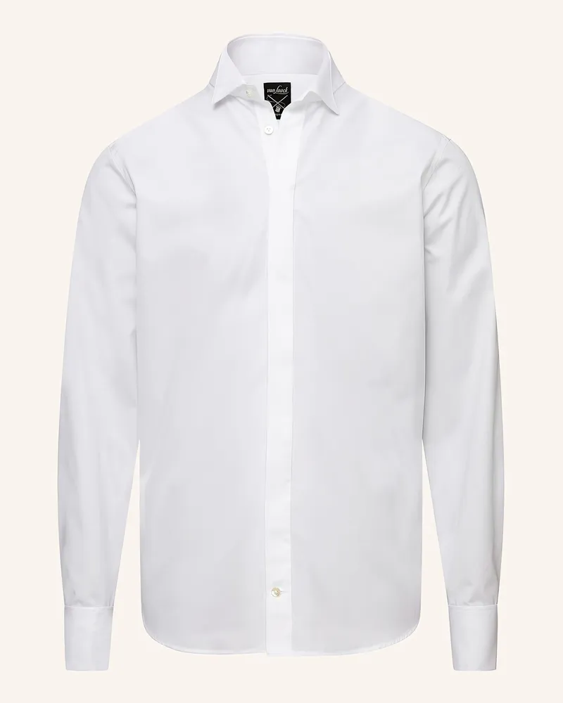 van Laack Hemd Tailor Fit weiss Weiss