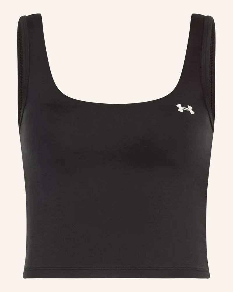 Under Armour Cropped-Top Ua Motion schwarz Schwarz