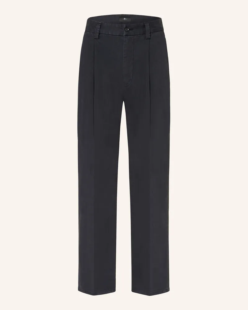 7 for all mankind Chino VULCAN Straight Fit Dunkelblau