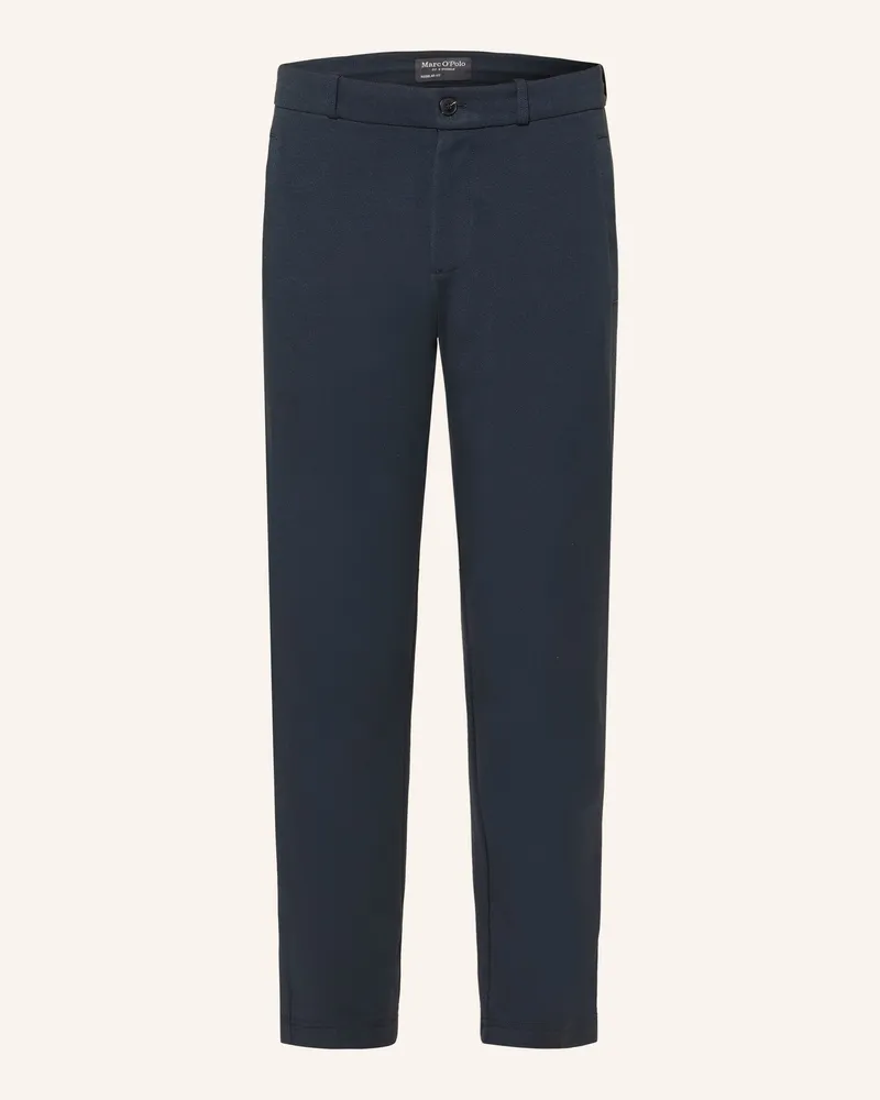 Marc O'Polo Chino Regular Fit Aus Jersey blau Dunkelblau