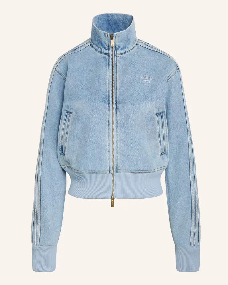 adidas Jeansjacke Mit Galonstreifen blau Lghden