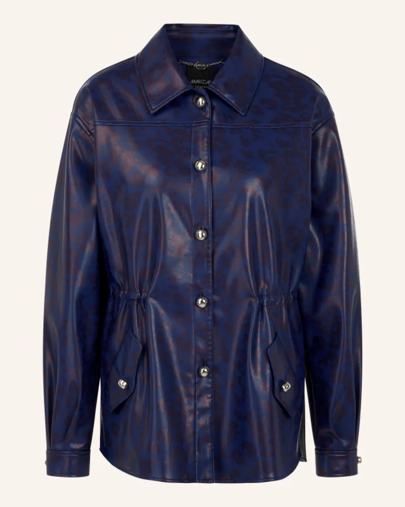 Marc Cain Bluse blau Dunkelblau