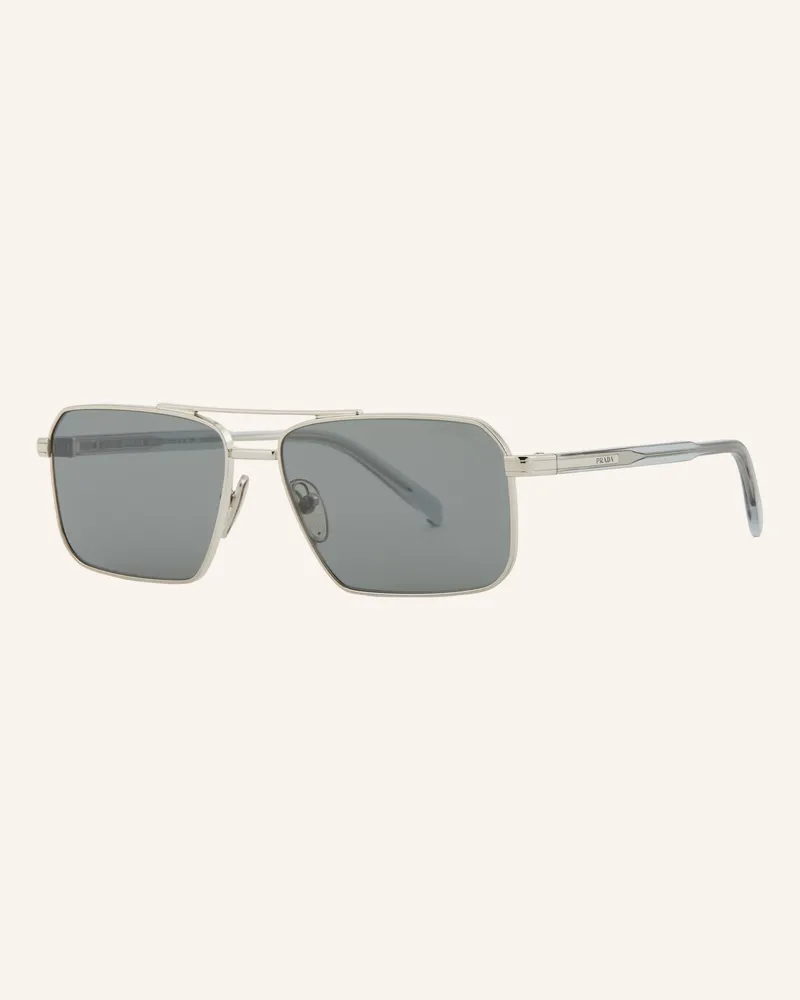 Prada Sonnenbrille Pr a57s silber Silber
