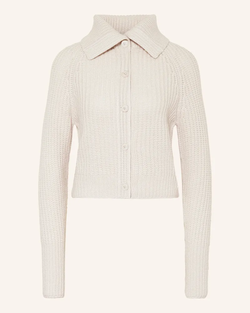 Iris von Arnim Strickjacke Alaura Aus Cashmere beige Creme