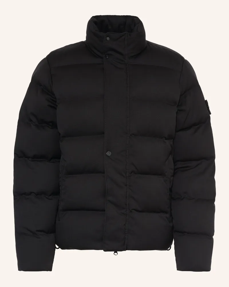 Stone Island Daunenjacke Schwarz