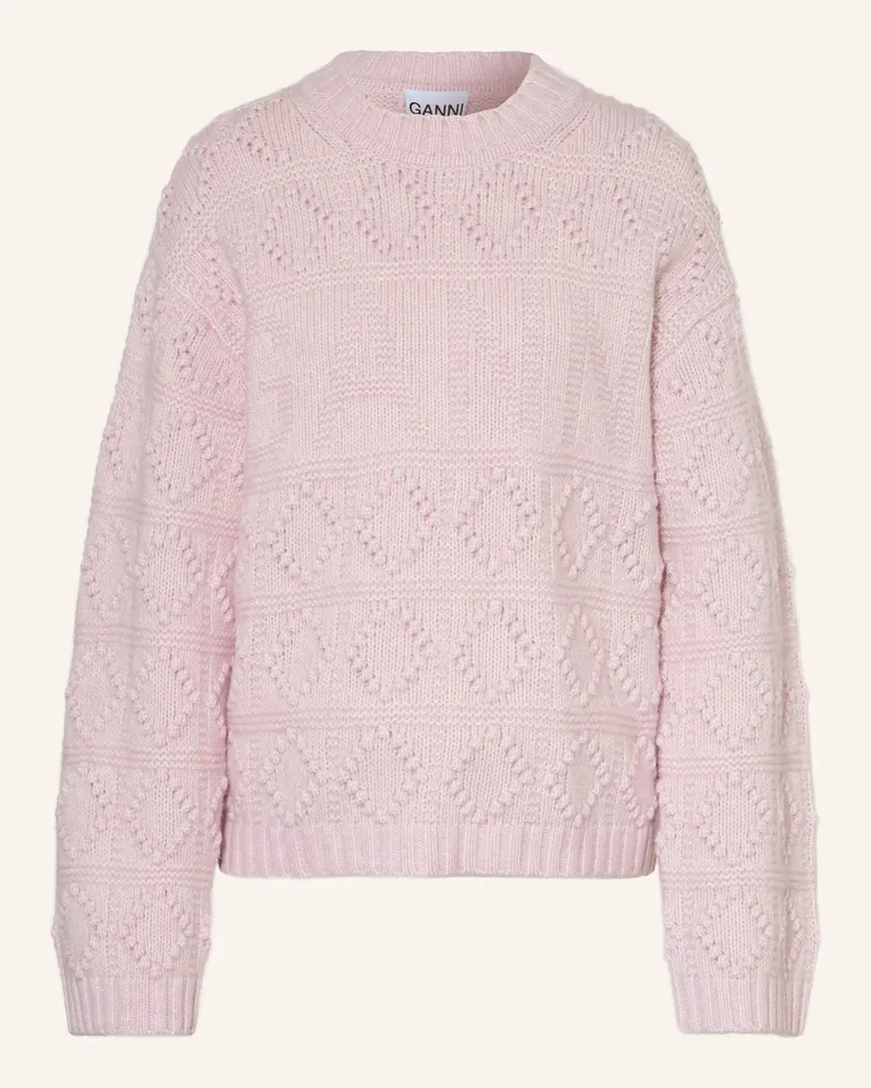 Ganni Pullover rosa Rosé