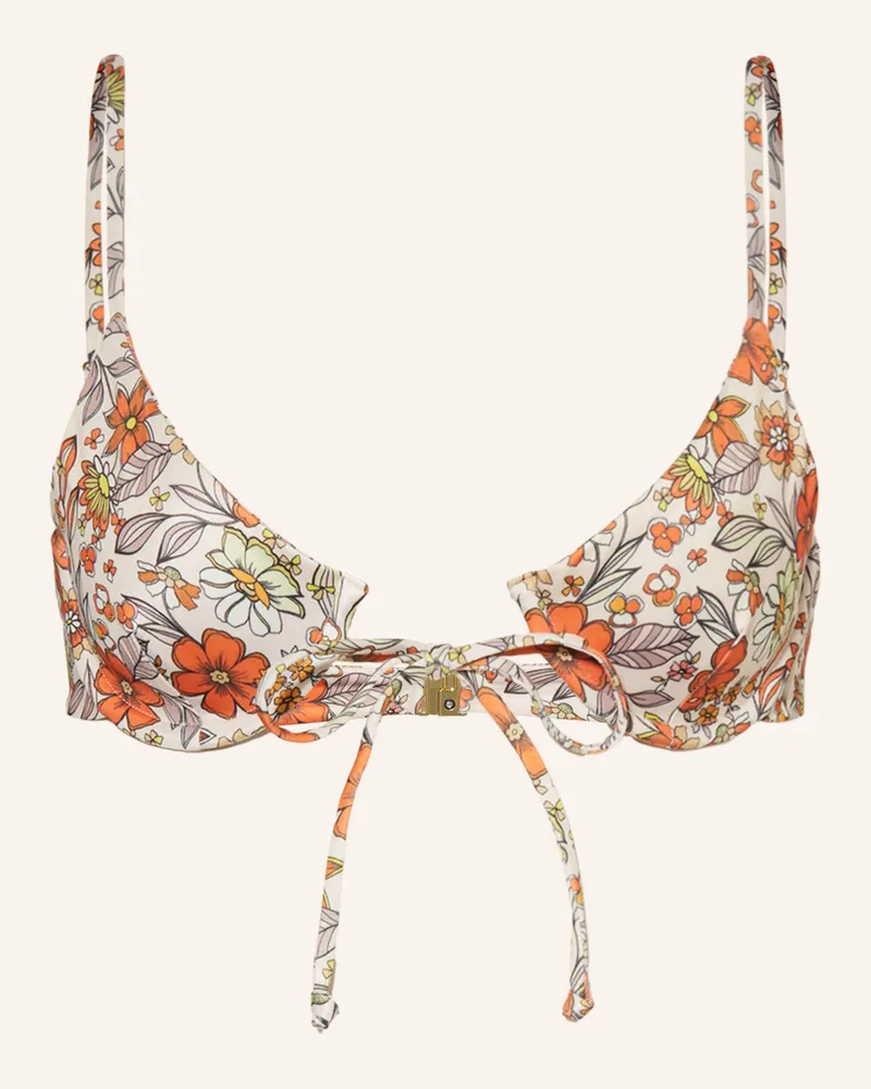 Espadrij Bügel-Bikini-Top ELIAN Orange