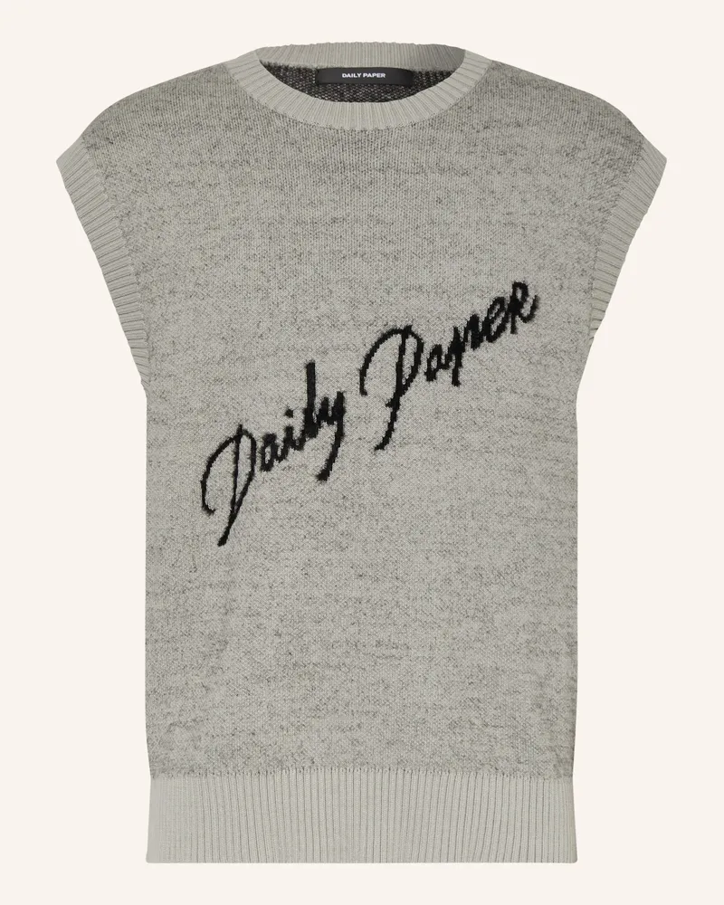 Daily Paper Pullunder Grau