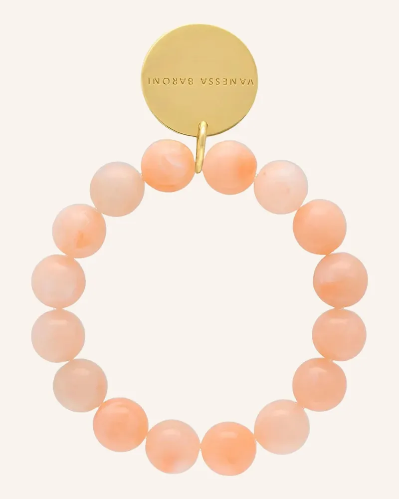 Vanessa Baroni Armband Mini Beads Flex rosa Hellrosa