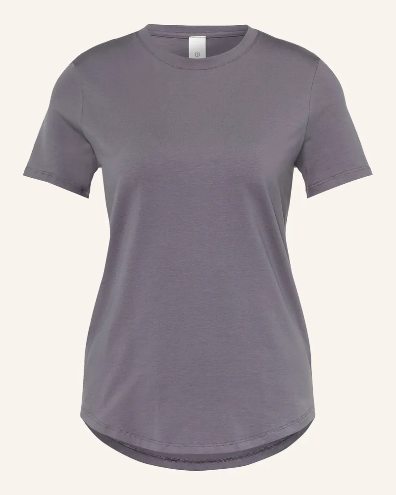 LULULEMON T-Shirt Love Crew blau Helllila