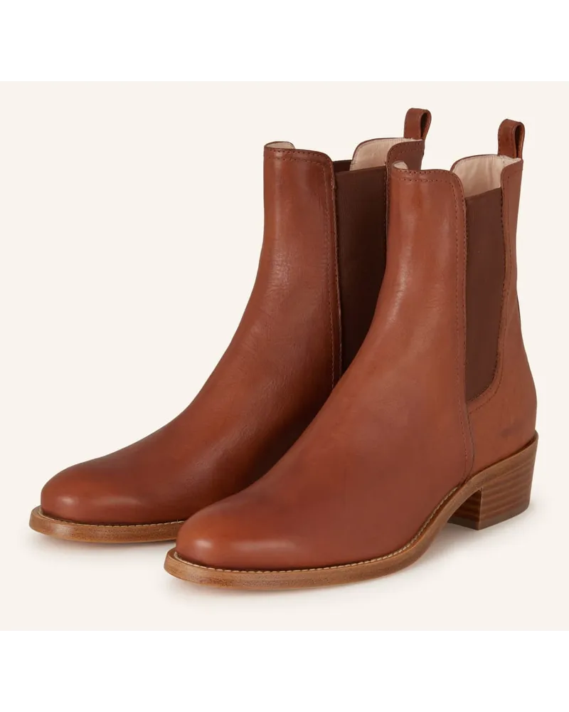 Attilio Giusti Leombruni Chelsea-Boots GEORGI BEAT - BRAUN Braun