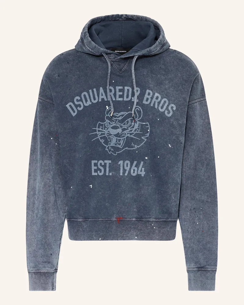 Dsquared2 Hoodie Dunkelblau
