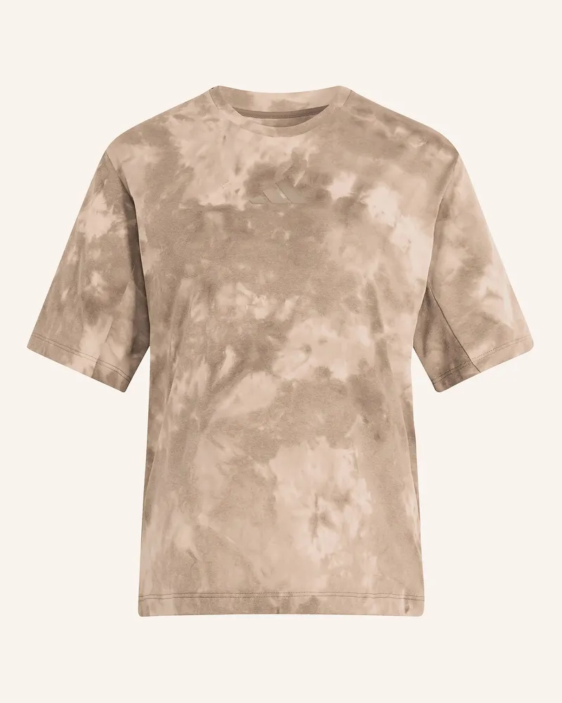 adidas Funktionsshirt TERREX MULTI SPRAY DYE Braun