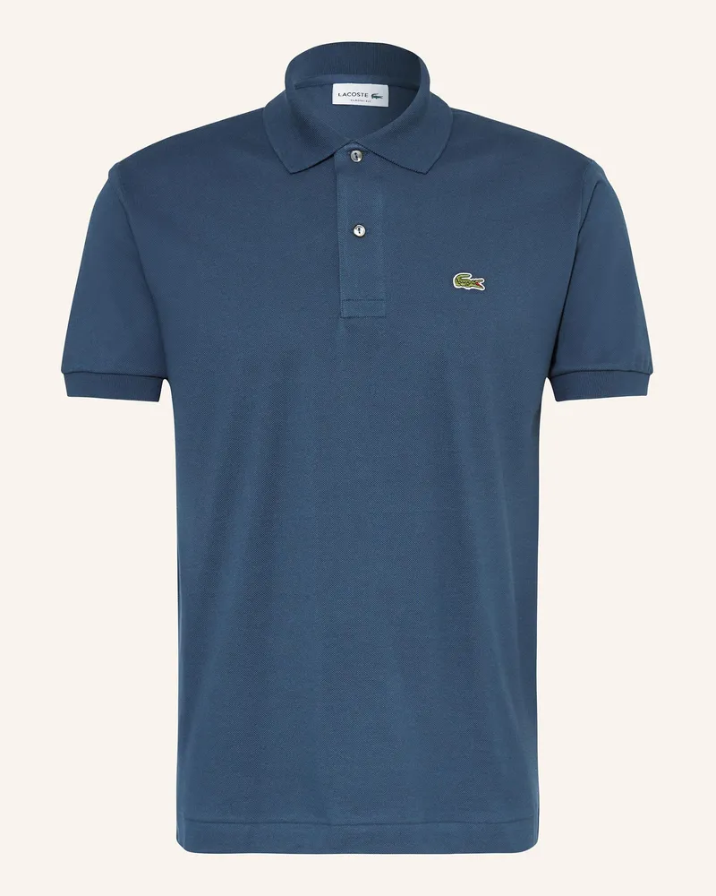 Lacoste Piqué-Poloshirt Classic Fit Petrol