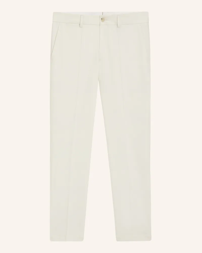 HUGO BOSS Business Hose L-KAITON1L-253 Slim Fit Weiss