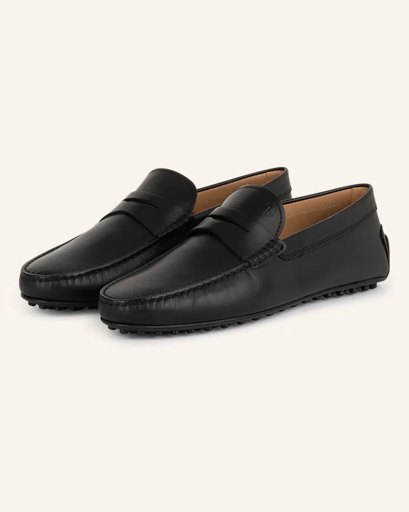 TOD'S Mokassins schwarz Schwarz