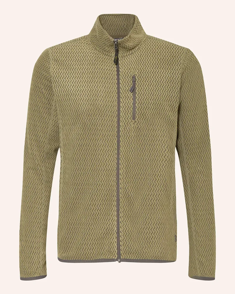 me°ru' Fleecejacke CALAIS Grün