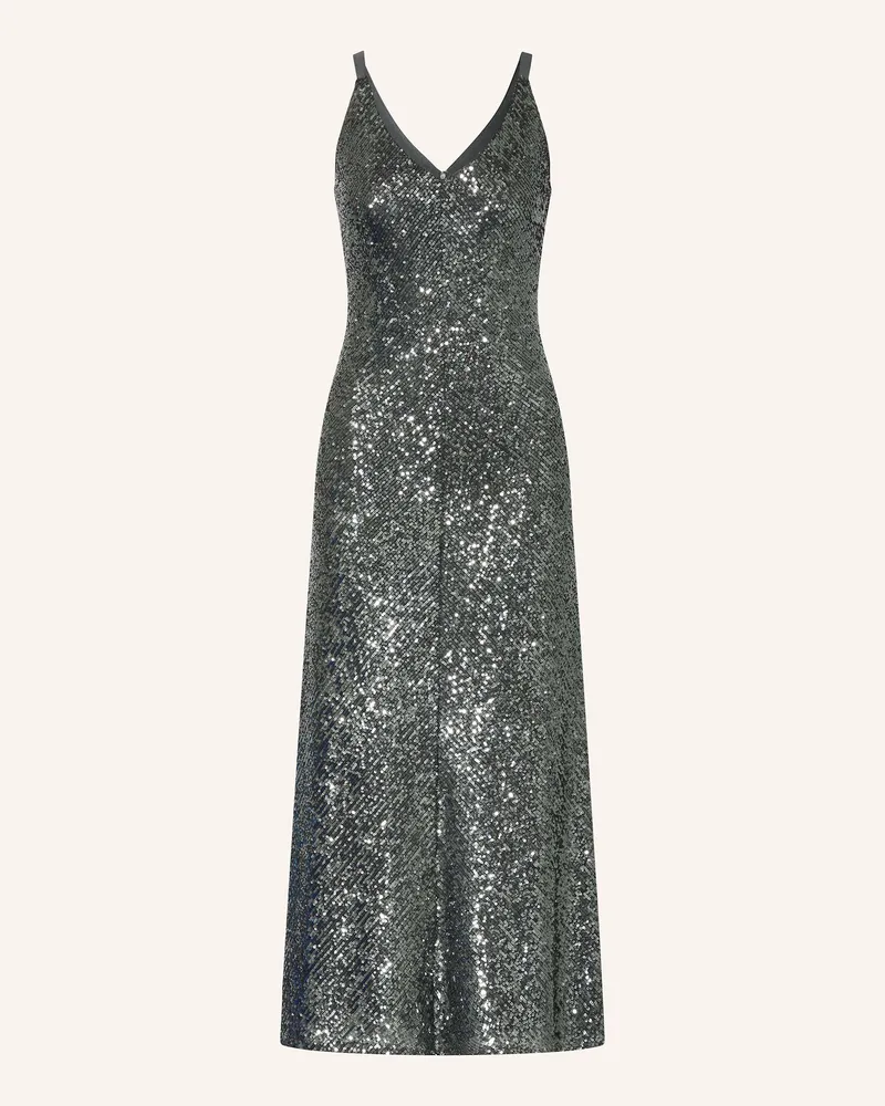 Vera Mont Kleid mit Pailletten Oliv