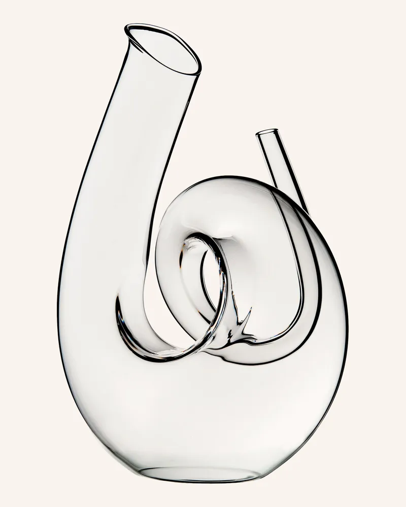 Riedel Dekanter Curly transparent Weiss