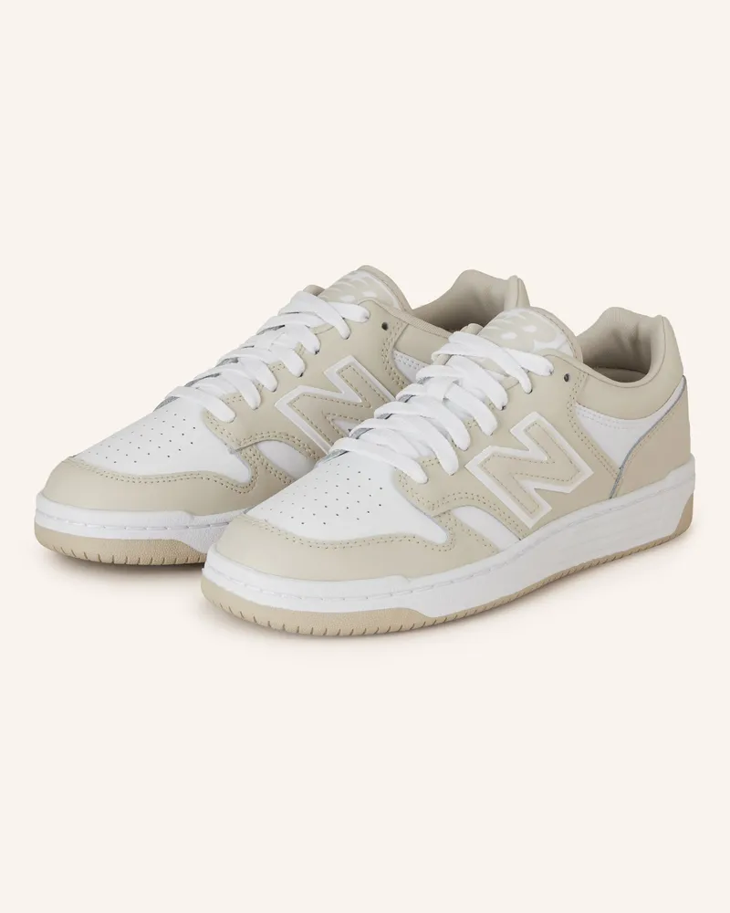 New Balance Sneaker BB480LV1 Weiss