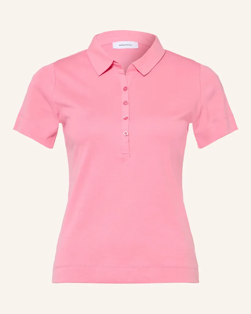 Darling Harbour Jersey-Poloshirt pink Pink