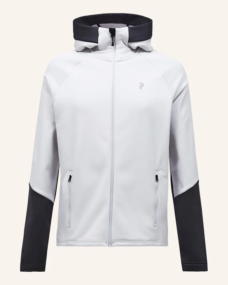 Peak Performance Softshell-Jacke Rider grau Weiss