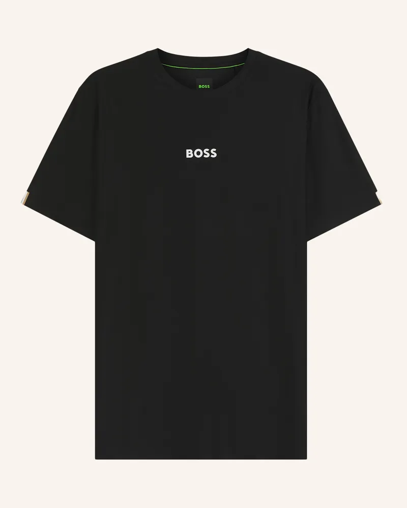 HUGO BOSS T-Shirt Ts_Toc Serve 1 Slim Fit schwarz Schwarz