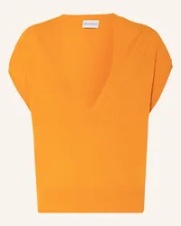 Herzen's Angelegenheit Pullunder mit Cashmere Orange