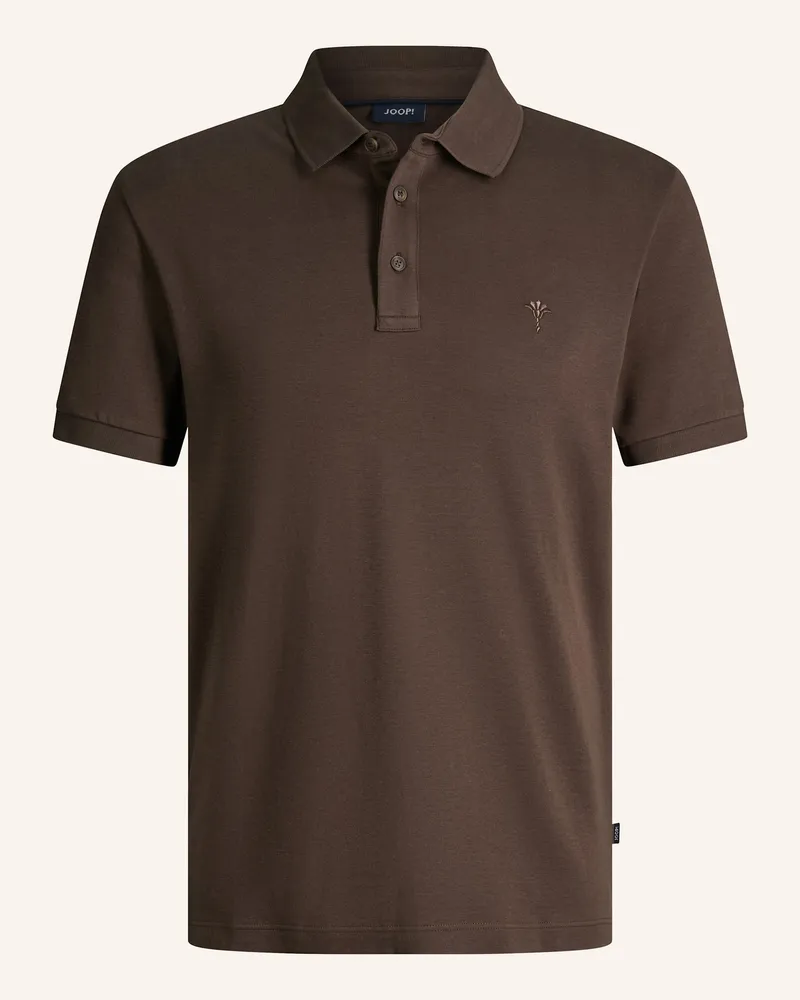 JOOP! Jersey-Poloshirt Primo braun Dunkelbraun