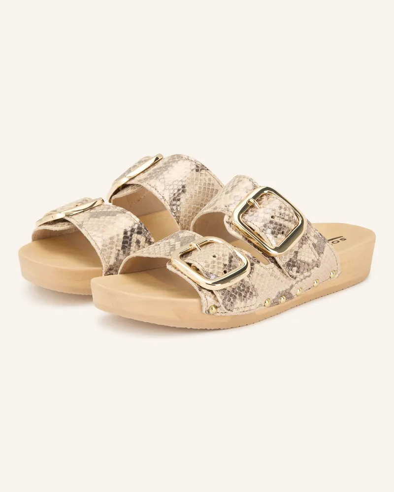 Softclox Pantoletten Lena beige Beige