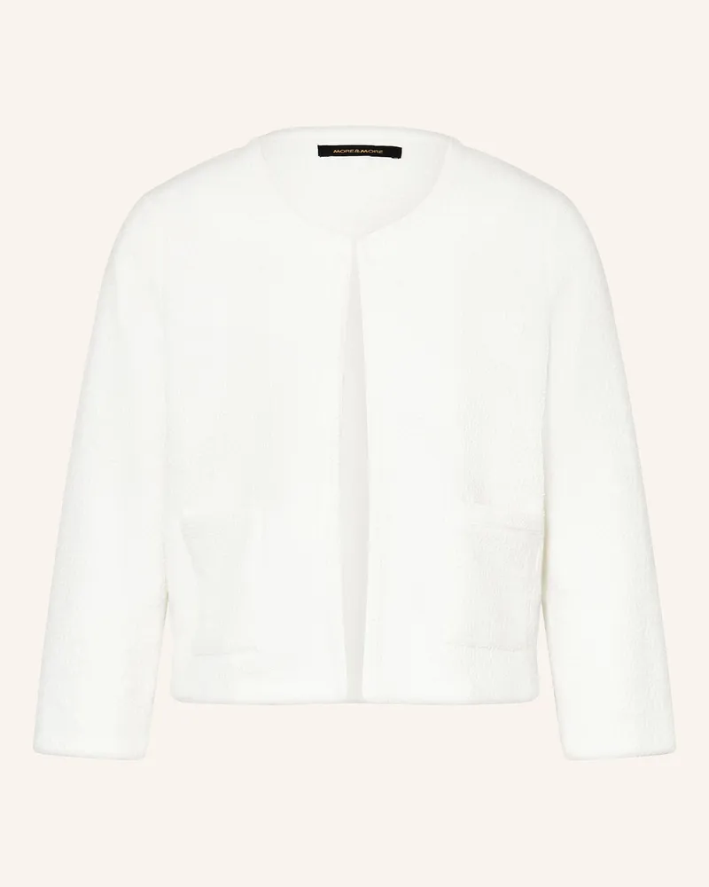 More & More Kastenjacke aus Tweed Weiss