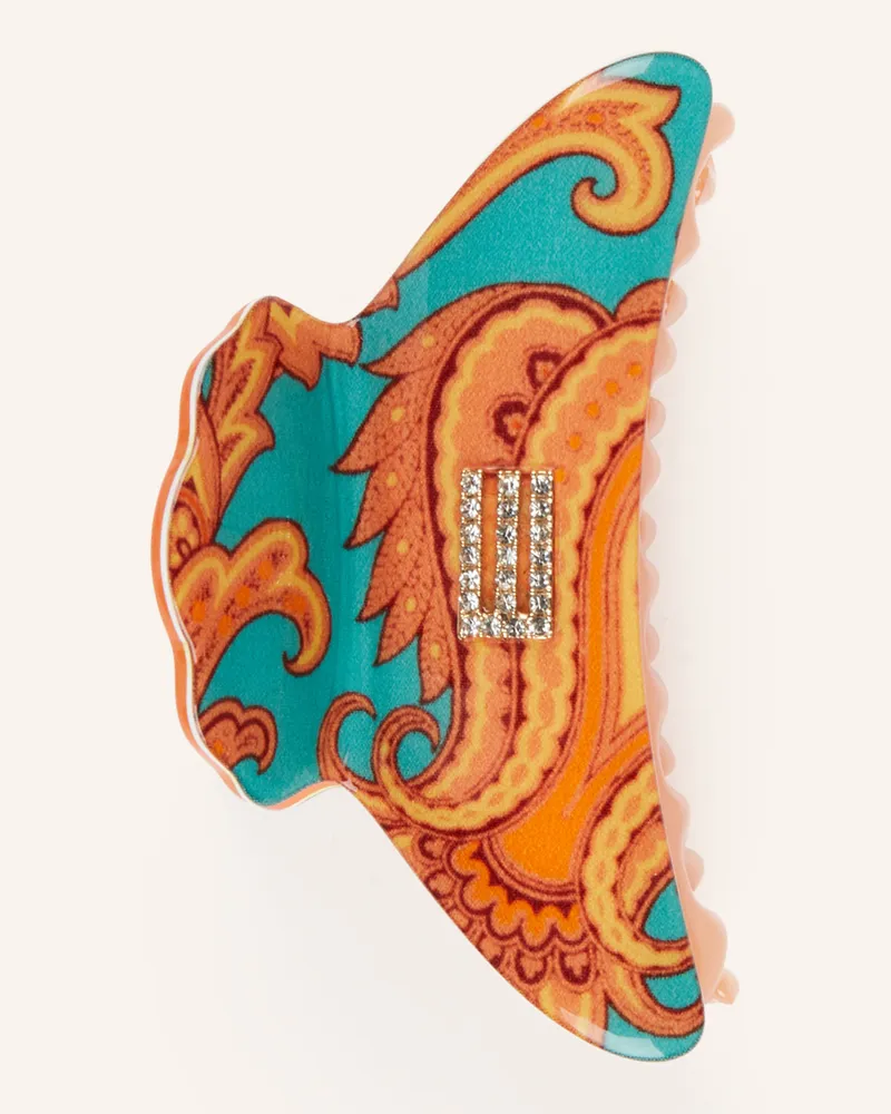 Etro Haarspange Türkis