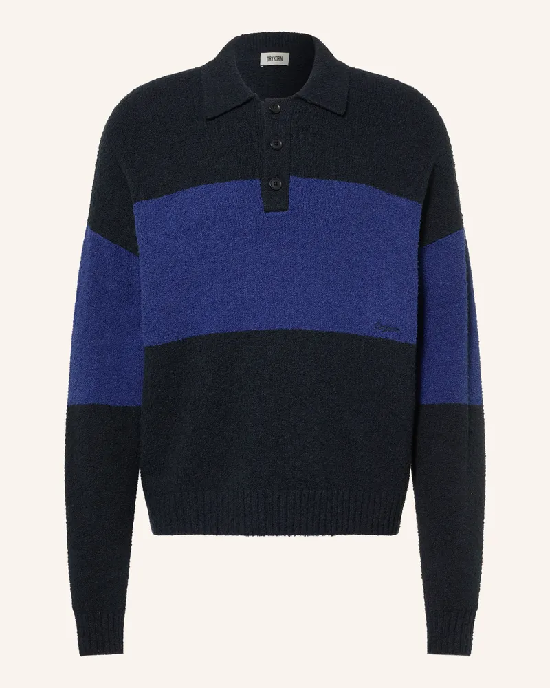 Drykorn Pullover Bekket blau Dunkelblau