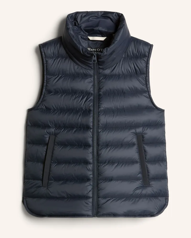 Marc O'Polo Daunenweste blau Blau