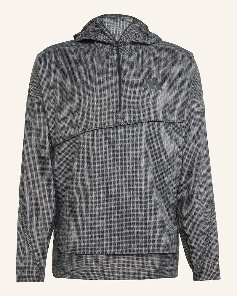 adidas Terrex Xploric clima365 Printed Wind Anorak grau Grau
