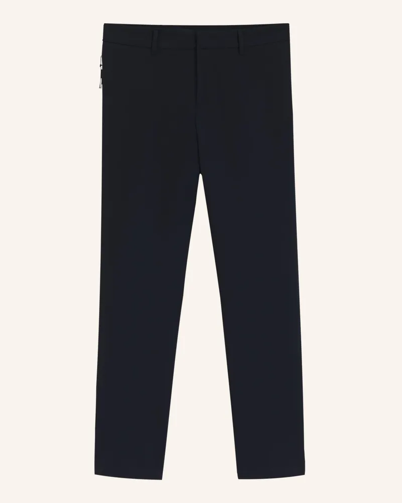 HUGO BOSS Business Hose P-GENIUS-WG-PK-253F Slim Fit Dunkelblau