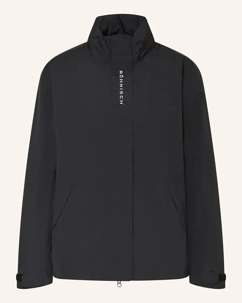 Röhnisch Funktionsjacke STORM RAIN JACKET Schwarz