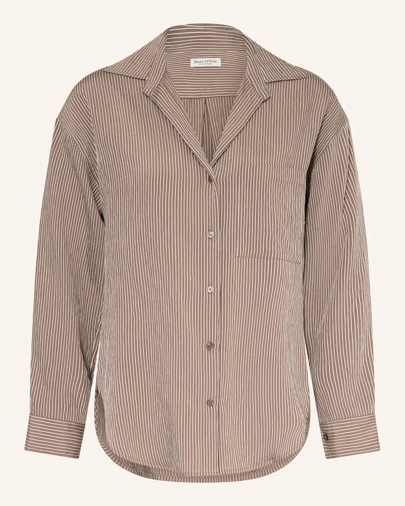 Marc O'Polo Hemdbluse braun Braun