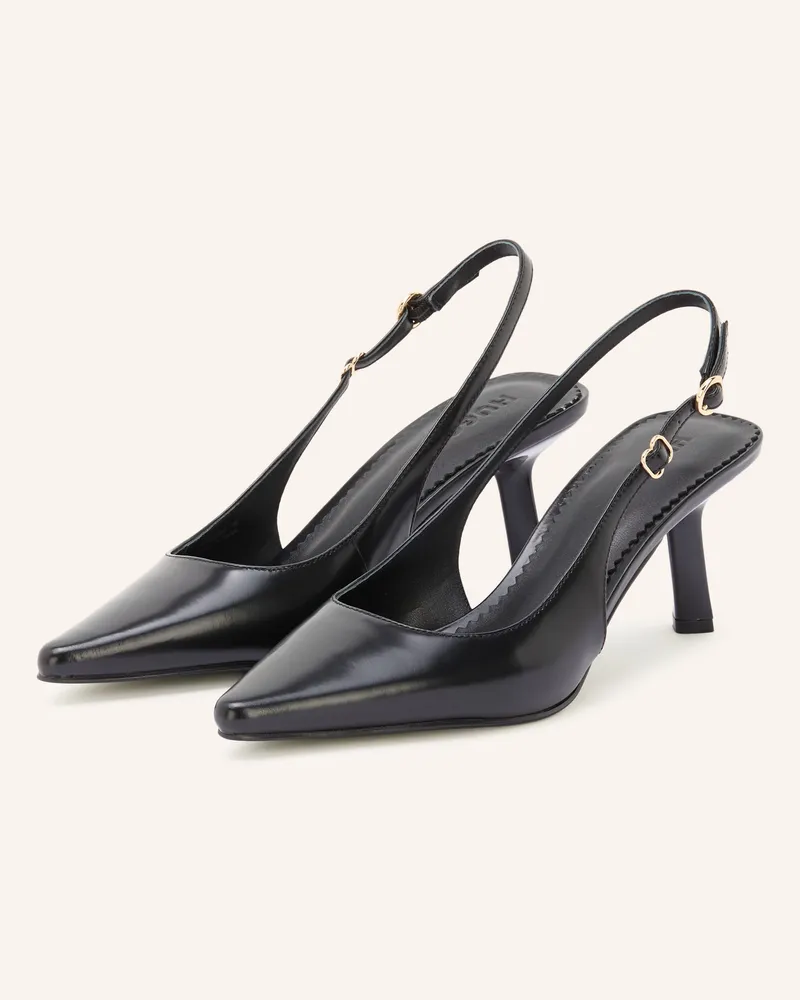 HUGO BOSS Slingpumps Seleny schwarz Schwarz
