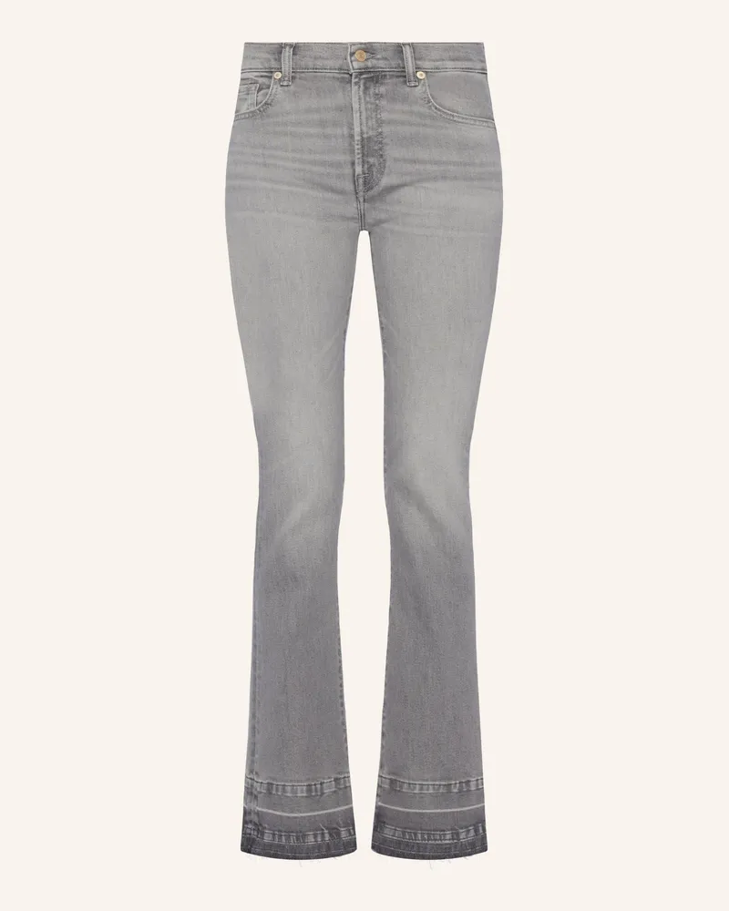 7 for all mankind Jeans BOOTCUT TAILORLESS Bootcut Fit Grau