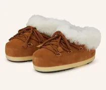 Moon Boots Evx Mule Suede braun