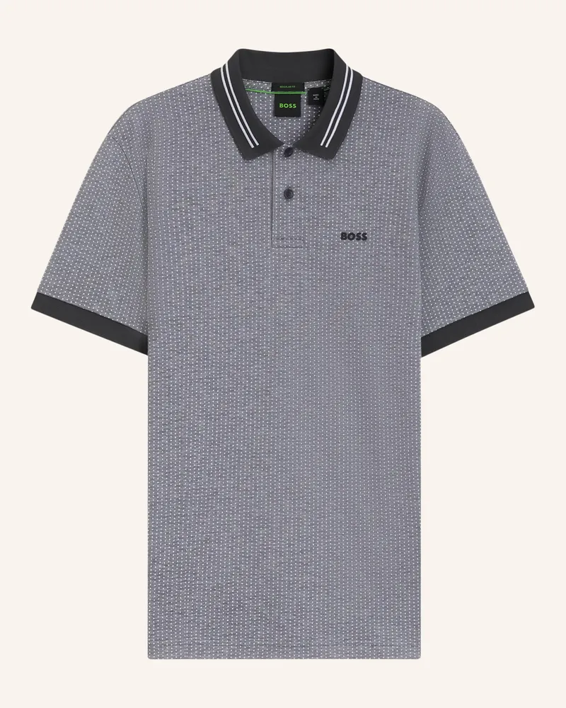 HUGO BOSS Poloshirt POLO TL Regular Fit Dunkelgrau
