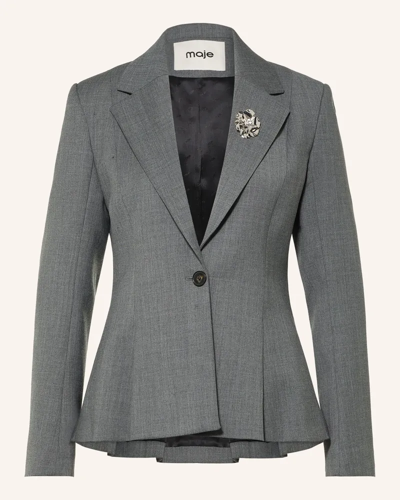 Maje Blazer grau Grau