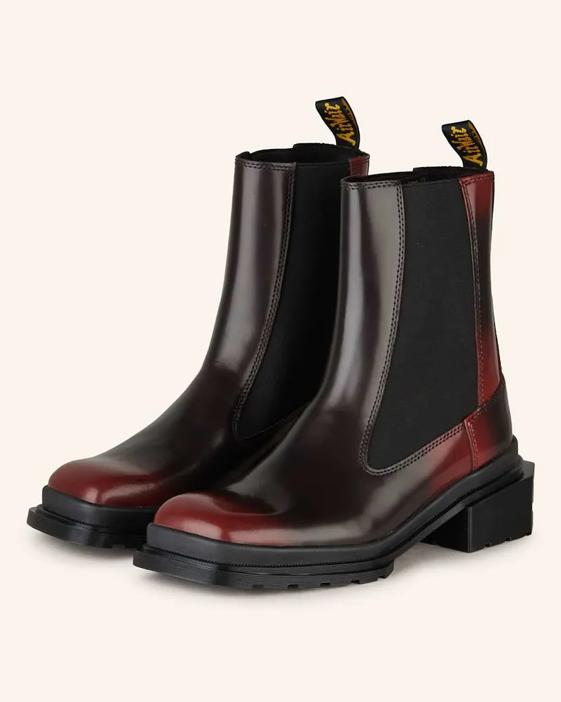 Dr.Martens Chelsea-Boots MAYBOLE - SCHWARZ/ DUNKELROT Schwarz