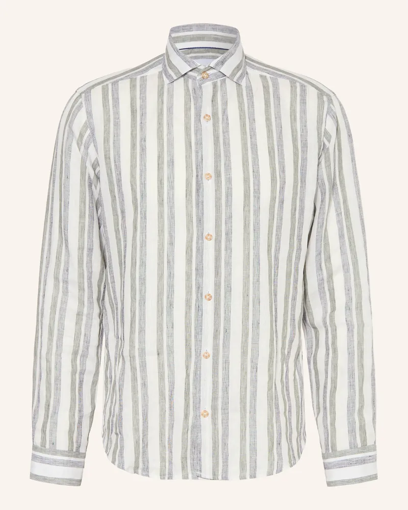 Eton Leinenhemd Regular Fit weiss Weiss